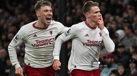 Hasil Aston Villa Vs Manchester United Hojlund And Mctominay Ukir Rekor