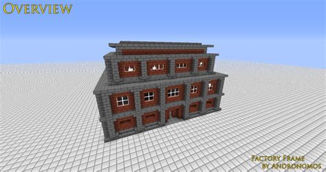 Factory Building Frame Minecraft Map