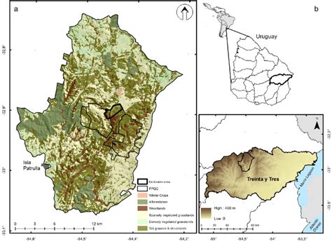 A Land Cover Map For The Paisaje Protegido Quebrada De Los Cuervos