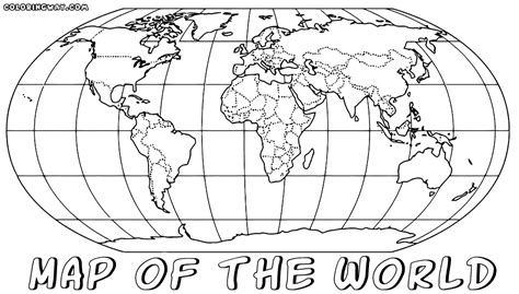 World Map Printable Color