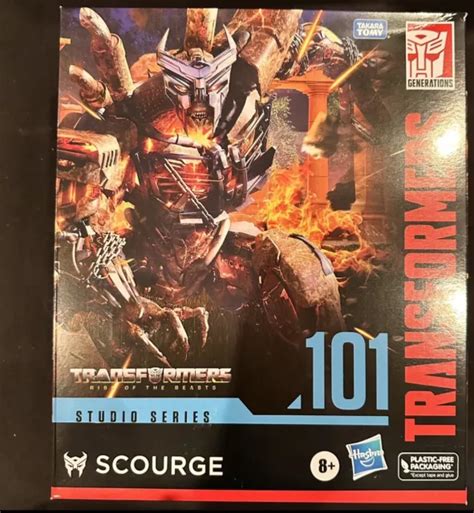 TRANSFORMERS TOYS STUDIO Series Leader Class 101 Scourge 44 95