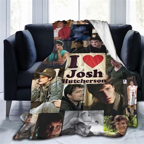 Blanket Josh Collage Hutcherson Throw Blanket Warm Cozy