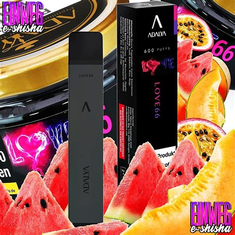 Adalya Vape Love 66 600 Züge Nikotin 12 mg einweg e shisha de