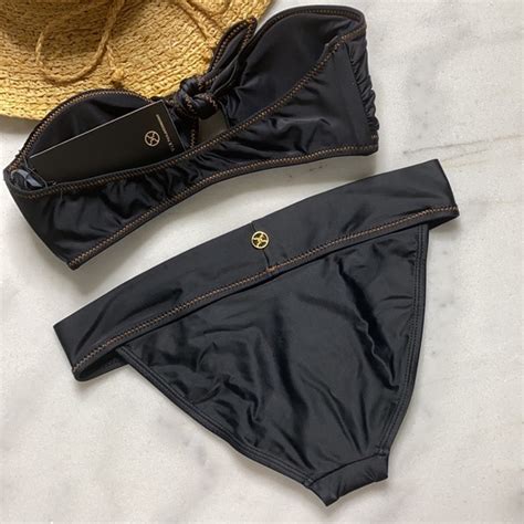 Vix Swim Nwt Vix Paula Hermanny Band Black Bikini Set Poshmark