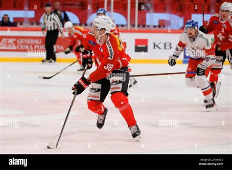 Marco Miranda Of Switzerland In Action During The Beijer Hockey Games