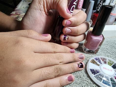 Premium Photo Nails French Cute Salon Pink Nude Designs Salons Modern Fingernails And Hands Feet