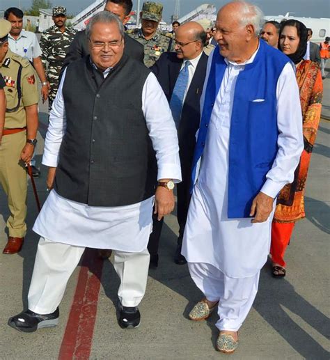 Seasoned Politician Satya Pal Malik Sworn In As Jammu Kashmir Governor India News