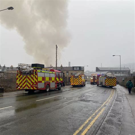 28 Keighley Fire Photos As Horror Blaze Engulfs Dalton Mills And 100