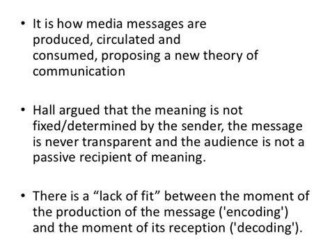 Encoding/Decoding Stuart Hall