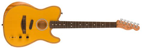 Fender Acoustasonic Player Telecaster RW Butterscotch Blonde 885978898015