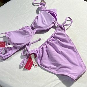 Xhilaration Swim Lavender Bikini Swimsuit Poshmark