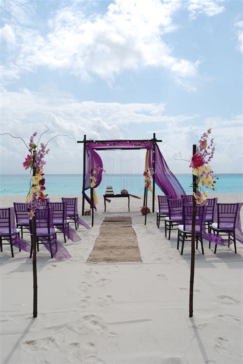 Purple Beach Wedding Dresses Images 2022