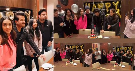 Anil Kapoor Celebrates His Birthday On The Set Of Jug Jugg Jeeyo With