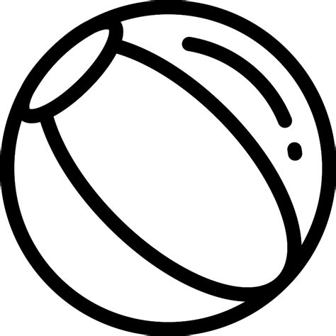 Beach Ball Vector SVG Icon - SVG Repo