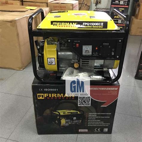 Promo Firman Mesin Genset Bensin Fpg Ecii Gasoline Generator W