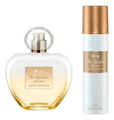 Kit Antonio Banderas Her Golden Secret Edt Ml Deo Ml