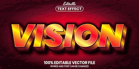 Premium Vector Zoom Text Font Style Editable Text Effect