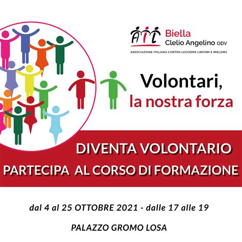 CORSO DI FORMAZIONE VOLONTARI AIL Biella