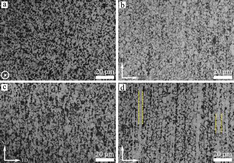 Optical Microstructure In The Flat Oval Tube A Cross Section And B