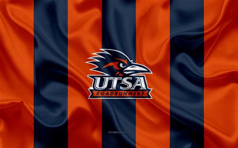 Download wallpapers UTSA Roadrunners, American football team, emblem ...