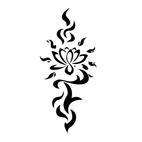 Flower Lotus Tattoo - ClipArt Best