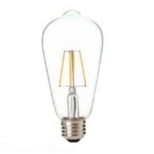 Lampada Led Pera St64 Filamento 2 700k 4w E27 Bivolt Leroy Merlin