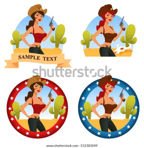 Pin Up Girl Decals M S De Vectores De Stock Y Arte Vectorial Con