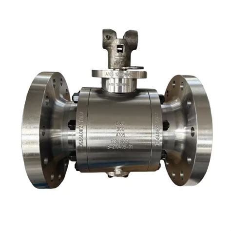 ASTM A105N Reduced Bore Ball Valve 6 Inch 300 LB API 6D Bosseal