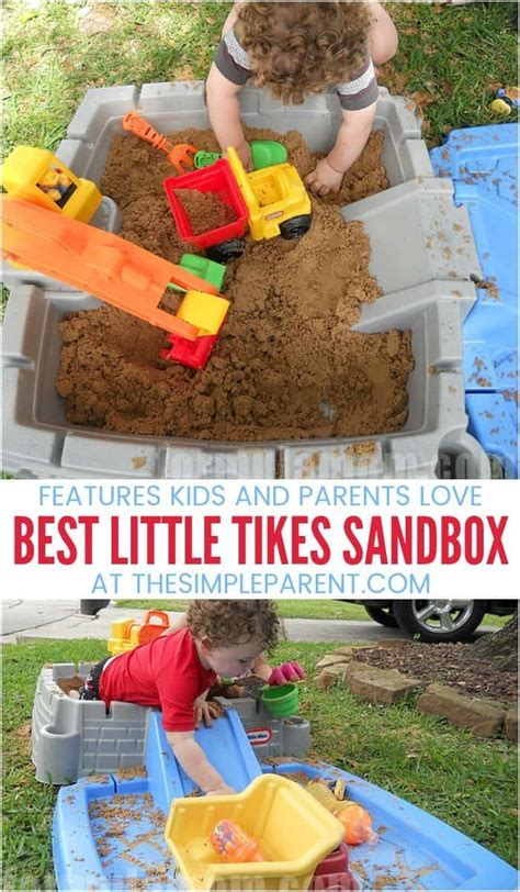 Little Tikes Sandbox - The Little Tikes Big Digger Sandbox with a lid is a great option for s ...