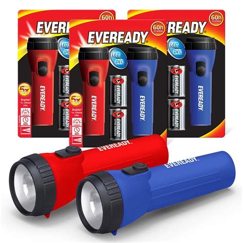 Eveready General Purpose Led Flashlight Bundle 6 Pack Thd Lp7 The