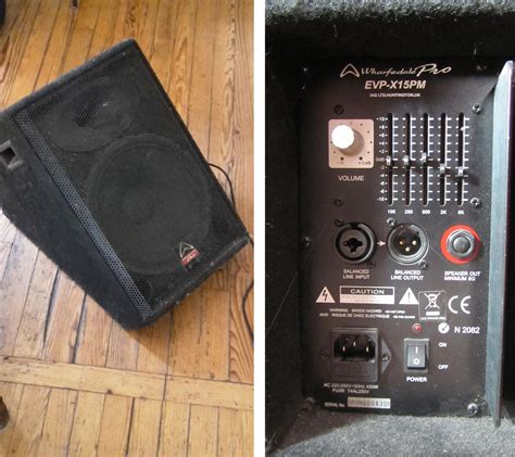 EVP-X15P - Wharfedale EVP-X15P - Audiofanzine