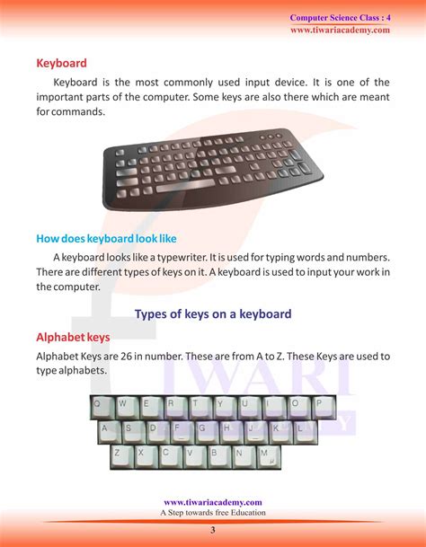 Class Computer Science Chapter Components Of A Computer