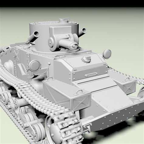 3d model matilda infantry tank