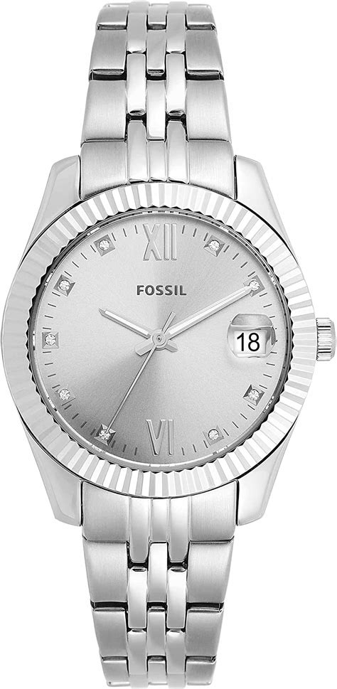 Buy Fossil Virginia Analog Mother Of Pearl Dial Women S Watch ES3716