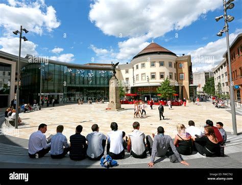 Woking town centre in Surrey, England Stock Photo - Alamy