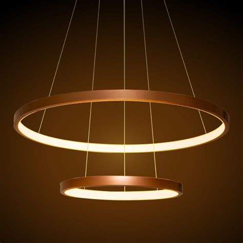 Lustre Pendente Moderno Em Led E Metal Boutique Light