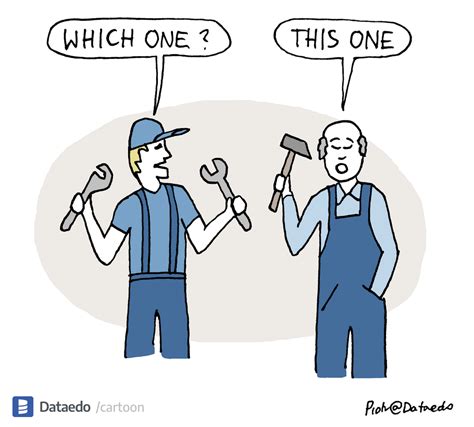 The Right Tool For The Job Dataedo Data Cartoons