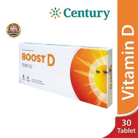 Jual Boost D Iu Box Isi Tablet Vitamin D Vitamin D Daya