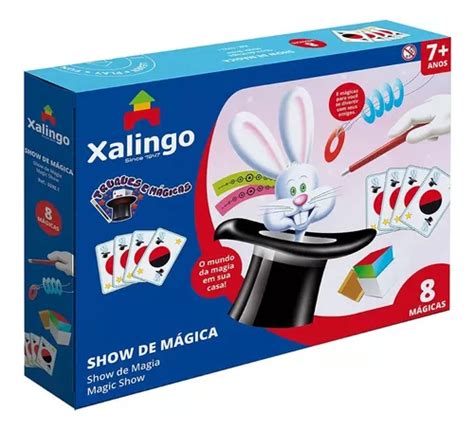 Kit Show De Mágicas E Truques Caixa Mágico Infantil Criança