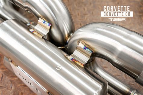 Chevrolet Corvette C8 Stingray Tneer Performance Exhaust System