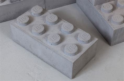 Concrete Lego Blocks By Andrew Lewicki