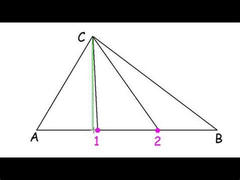 C Mo Dividir Un Tri Ngulo Cualquiera En Partes Equivalentes En Este
