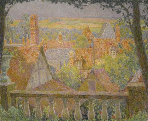 Sur Les Toits Gerberoy By Henri Le Sidaner On Artnet