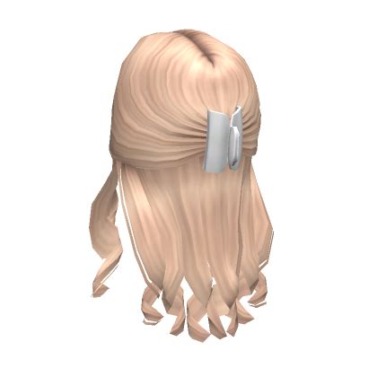 Clipped Winter Updo In Blonde Roblox