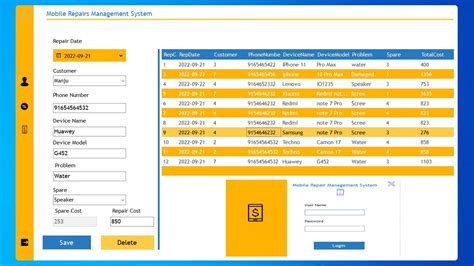 Mobile Repairs Management System YouTube