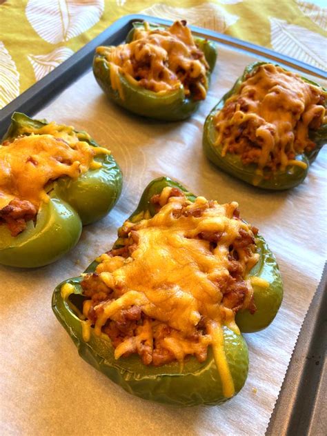 Turkey Stuffed Bell Pepper Recipe