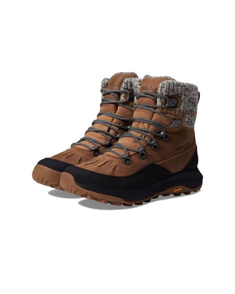 Merrell Siren 4 Thermo Mid Zip Wp Hiking Boot In Black Lyst UK