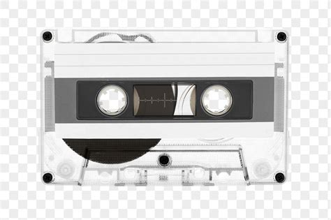 White Cassette Tape Png Transparent Premium Png Rawpixel