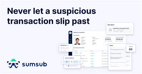 Transaction Monitoring System for AML/Anti-Fraud - Suspicious Activity ...