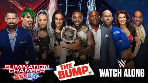 Wwe Announces Full Day Of Programming For Elimination Chamber 2021